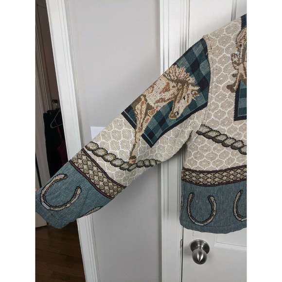 Don't Mess With Texas Tweed Horse Jacket - Picture 4 of 5